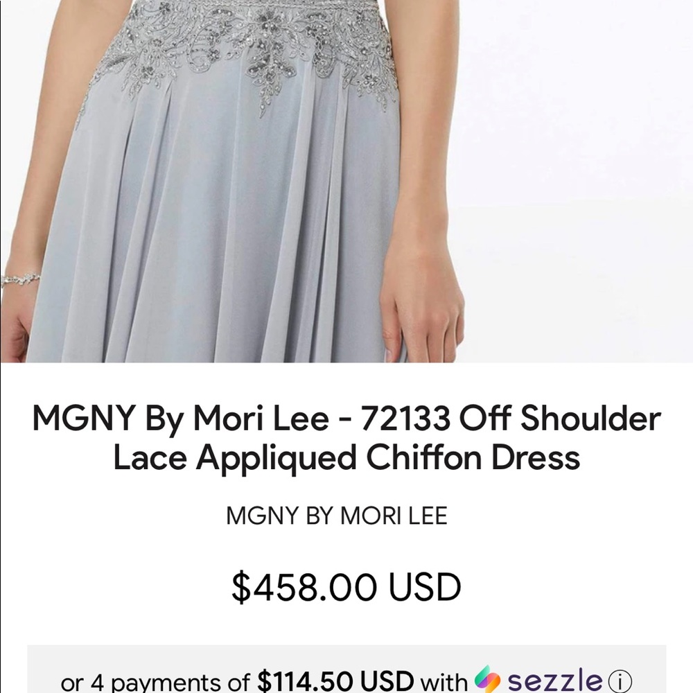 Beautiful mother of the bride/groom gown.